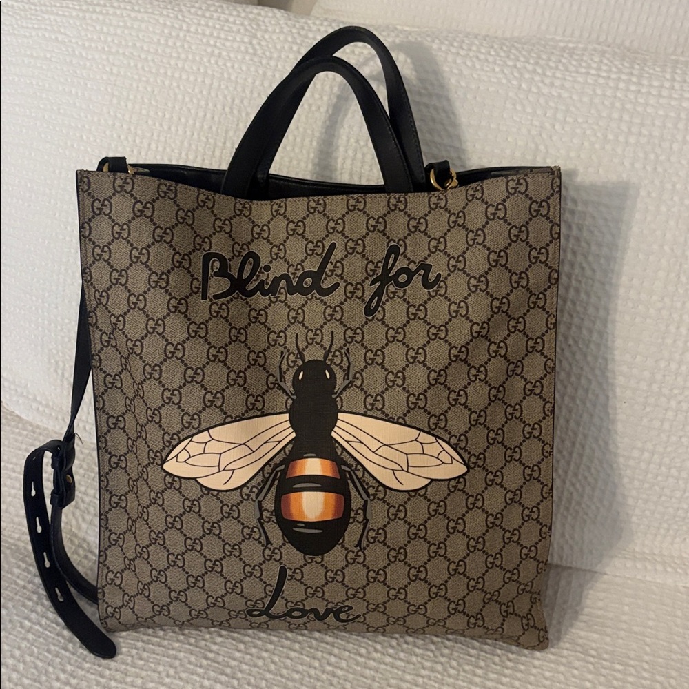 Gucci "Blind for Love" tote